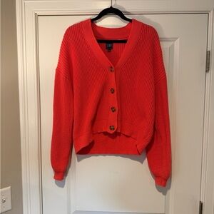 GAP Women's Salmon Cardigan
